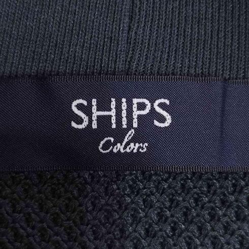 シップスカラーズ SHIPS Colors 〈吸水・速乾/手洗い可能〉 カノコ Vネック カーディガン メンズ JPN:L