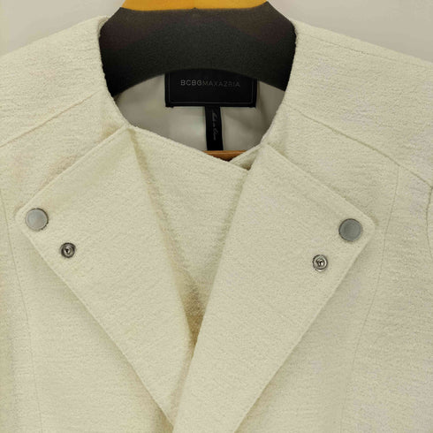 BCBGMaxAzria ツイードライダースジャケット レディース import:XS