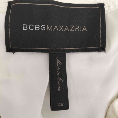 BCBGMaxAzria ツイードライダースジャケット レディース import:XS