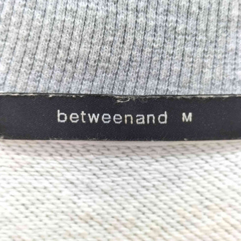 Betweenand ドッグプリントスウェット メンズ JPN:M