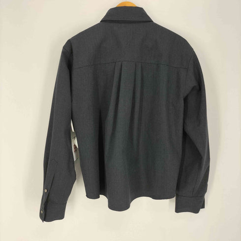 LAPIIS HEAVY WOOL GABARDINE SHORT SHIRT JACKET メンズ JPN:1
