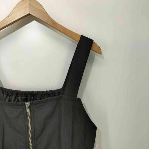 レイビームス Ray BEAMS 24SS ギャザー ジップ サロペット ワンピース レディース JPN:1