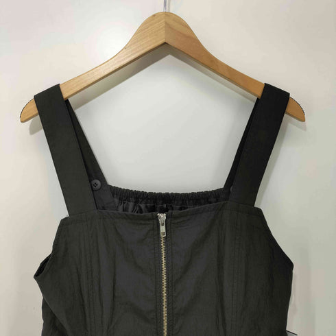 レイビームス Ray BEAMS 24SS ギャザー ジップ サロペット ワンピース レディース JPN:1