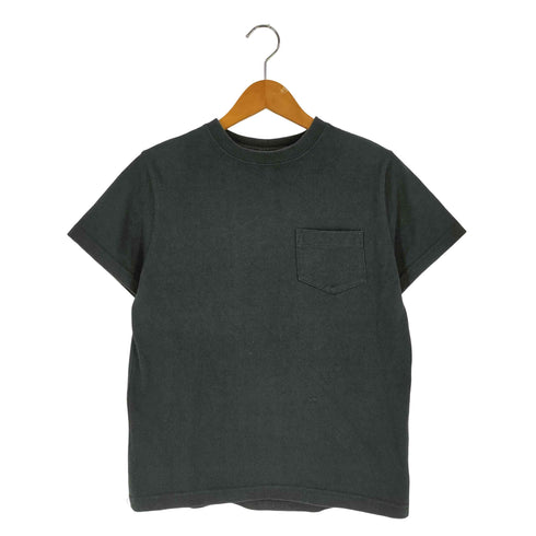 キャンバー CAMBER USA製 ポケット クルーネックTシャツ レディース import:M
