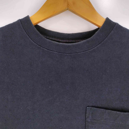 キャンバー CAMBER USA製 ポケット クルーネックTシャツ レディース import:M