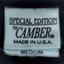 キャンバー CAMBER USA製 ポケット クルーネックTシャツ レディース import:M