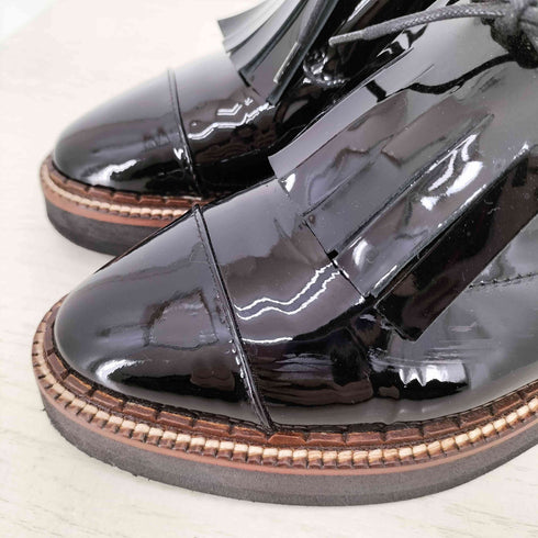 ファビオルスコーニ FABIO RUSCONI 別注 TPU キルト タッセル ストレートチップシューズ レディース JPN:36