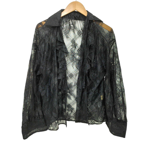 マチュアリー maturely 24SS Lace Ruffle Blouse レディース