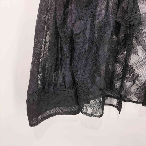 マチュアリー maturely 24SS Lace Ruffle Blouse レディース