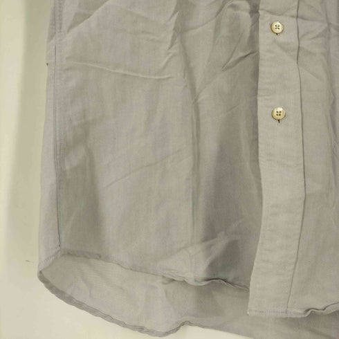 サンローランジーンズ Saint Laurent jeans 90S レーヨンポリ 半袖 ワークシャツ メンズ import:M