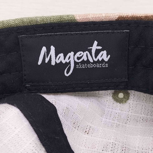 マジェンタスケートボード Magenta skateboards カモ柄 リップストップキャップ メンズ