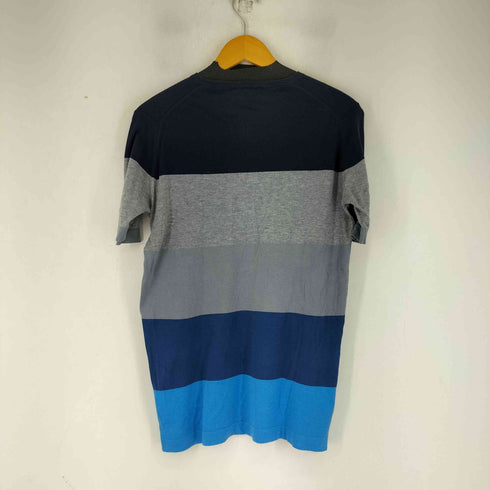 ジョンスメドレー JOHN SMEDLEY 英国製 ボーダー Vネック Tシャツ メンズ