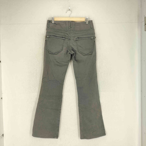 マリテフランソワジルボー MARITHE FRANCOIS GIRBAUD Y2K デニムフレアパンツ レディース JPN:M