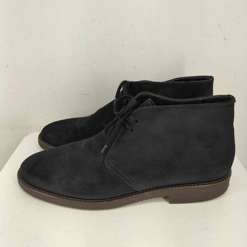 ポリーニ Pollini スエードチャッカブーツ メンズ