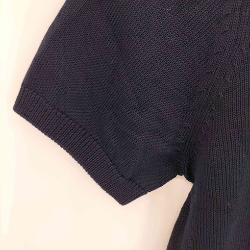 ザラ ZARA デニム襟ニットポロシャツ メンズ L