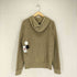 ディースクエアード DSQUARED2 MADE IN ITALY 前Vガゼットフロントプリントプルオーバーパーカー メンズ S