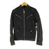 ディーゼル DIESEL ナイロン切り替え シングルライダースジャケット メンズ import:S