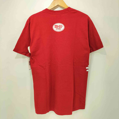 90-2000s USA製 企業 チョコレート クルーネック Tシャツ メンズ import:M