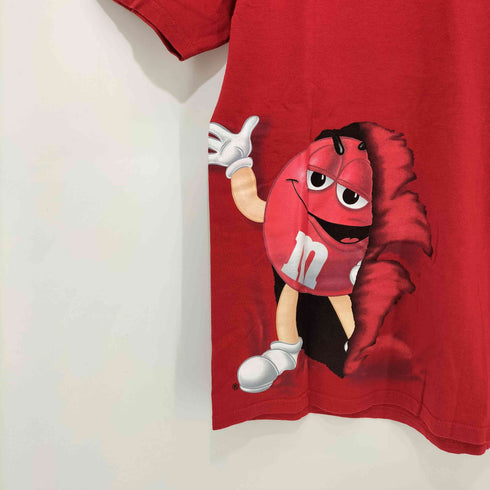 90-2000s USA製 企業 チョコレート クルーネック Tシャツ メンズ import:M