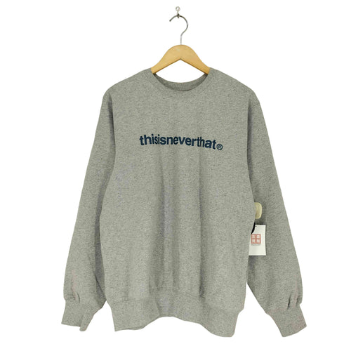 ディスイズネバーザット thisisneverthat T-Logo LT Crewneck メンズ M