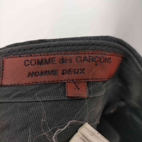 コムデギャルソンオムドゥ COMME des GARCONS HOMME DEUX 90S AD1996 2タック ウール ワイド スラックス パンツ メンズ X