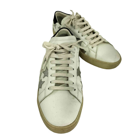 サンローランパリ SAINT LAURENT PARIS Court Classic Star Sneakers メンズ EUR:40
