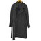 ジルサンダー JIL SANDER RAF SIMONS ラフシモンズ期 ポリ トレンチ コート メンズ EUR:48