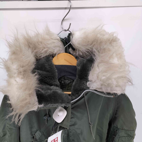 アルファインダストリーズ ALPHA INDUSTRIES 80s MADE IN USA N-2B フライトジャケット メンズ MEDIUM