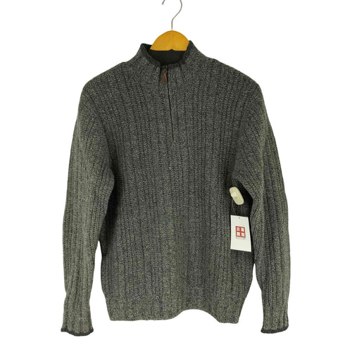 ランズエンド LANDS END ハーフジップ ニット メンズ JPN:S