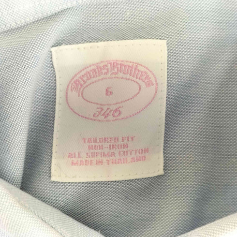 ブルックスブラザーズ 346 BROOKS BROTHERS 刺繍ボタンダウンシャツ レディース 6