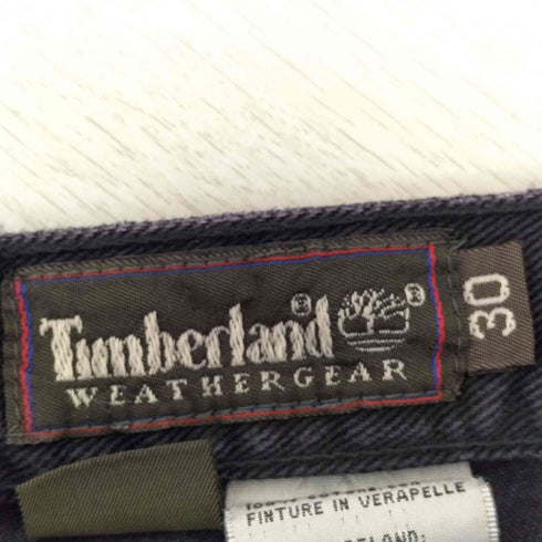 ティンバーランド Timberland 90s ブラックデニムショーツ メンズ 30