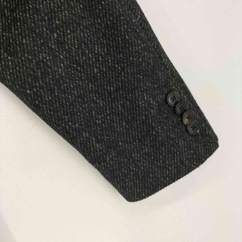 BONI HOMME ファー付き ダブルブレストジャケット メンズ