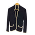 ブルックスブラザーズ BROOKS BROTHERS パイピングウールテーラードジャケット レディース import:S