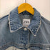 ザラ ZARA 23SS PATCHWORK DENIM TRF JACKET パッチワーク デニム トラッカー ジャケット レディース import:S