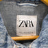 ザラ ZARA 23SS PATCHWORK DENIM TRF JACKET パッチワーク デニム トラッカー ジャケット レディース import:S