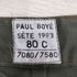 ポールボーイ PAUL BOYE フランス軍 カーゴパンツ レディース 80C