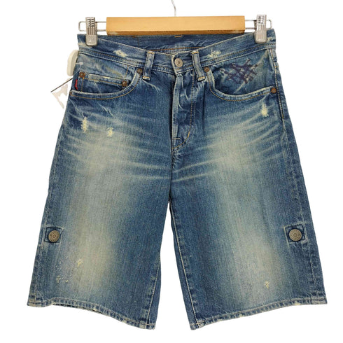 ヒステリックグラマー HYSTERIC GLAMOUR ダメージ加工 デニム ショートパンツ レディース XXS