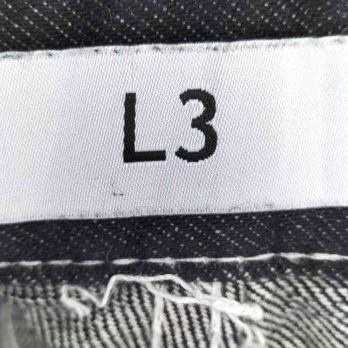 L3 ステッチライン デニムパンツ レディース