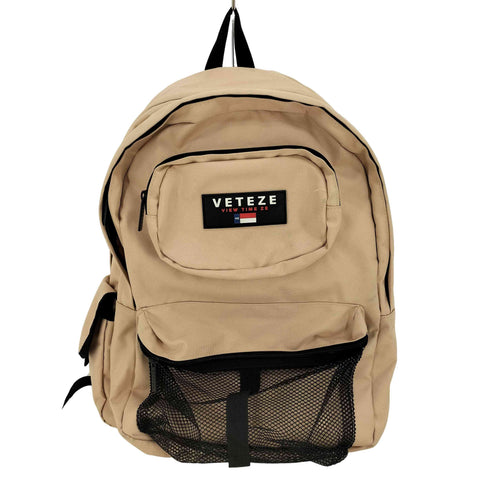 VETEZE RETRO SPORT BACKPACK BEIGE レディース