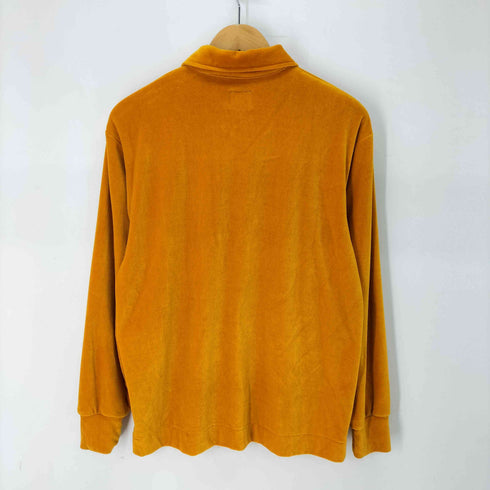 ニードルズ Needles Velour Jersey Pullover Shirt ベロア ジャージー プルオーバー シャツ ポロシャツ メンズ JPN:XS