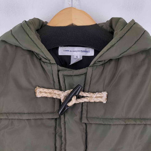 コムデギャルソンシャツ COMME des GARCONS SHIRT 11AW NYLON SHELL BATTING DUFFLE COAT レディース