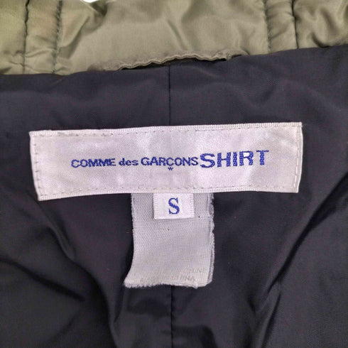 コムデギャルソンシャツ COMME des GARCONS SHIRT 11AW NYLON SHELL BATTING DUFFLE COAT レディース