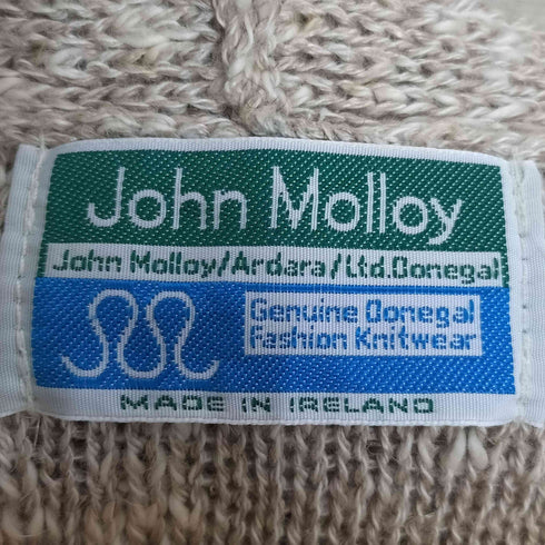 ジョンモロイ John Molloy アイルランド製 リネンコットン ニットベスト レディース