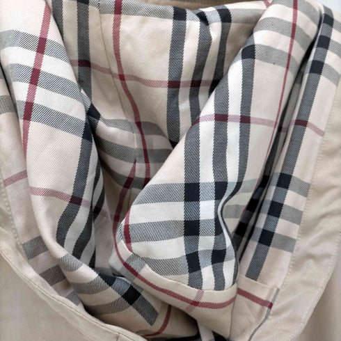 バーバリーロンドン BURBERRY LONDON 裏地ノバチェック ダウンライナー付き フルセット フード 着脱可 2WAY ダウン ロング コート ダウン 80% メンズ import:L