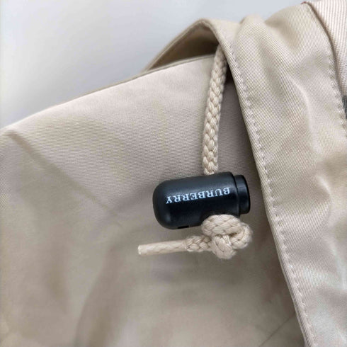 バーバリーロンドン BURBERRY LONDON 裏地ノバチェック ダウンライナー付き フルセット フード 着脱可 2WAY ダウン ロング コート ダウン 80% メンズ import:L