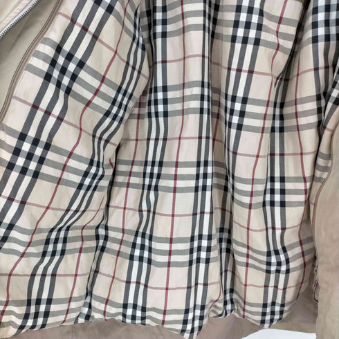 バーバリーロンドン BURBERRY LONDON 裏地ノバチェック ダウンライナー付き フルセット フード 着脱可 2WAY ダウン ロング コート ダウン 80% メンズ import:L
