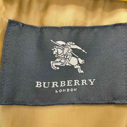バーバリーロンドン BURBERRY LONDON 裏地ノバチェック ダウンライナー付き フルセット フード 着脱可 2WAY ダウン ロング コート ダウン 80% メンズ import:L