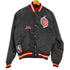 スターター STARTER 80-90S NBA PRODUCT BY STARTER USA製 blazers ロゴ ワッペン スタジアム ジャケット スタジャン メンズ import:M