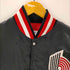 スターター STARTER 80-90S NBA PRODUCT BY STARTER USA製 blazers ロゴ ワッペン スタジアム ジャケット スタジャン メンズ import:M