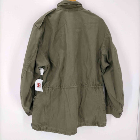 ユーエスアーミー U.S. ARMY 50S M-51 アルミ TALONジップ SHADE 107 フィールド ミリタリー ジャケット 1957年製 ポケフランネル メンズ SHORT MEDIUM